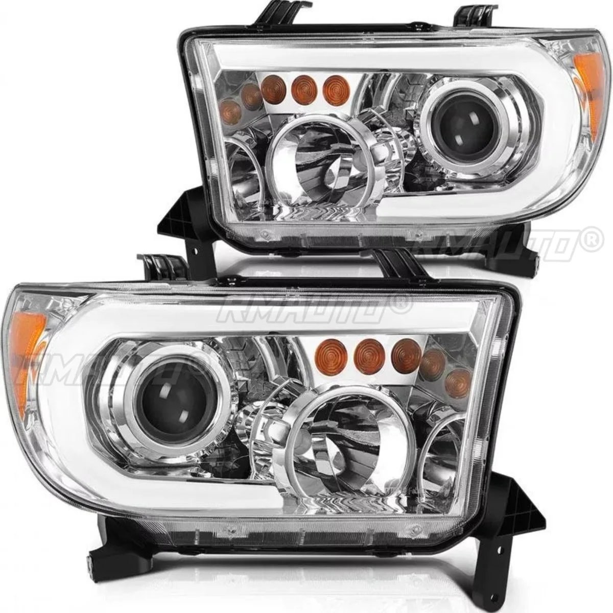 Left Right Lamp LED Daytime Light Front LED Headlamp Assembly Wide Light Lamp For Toyota Tundra 2007-2013 TO2502171 TO2503171