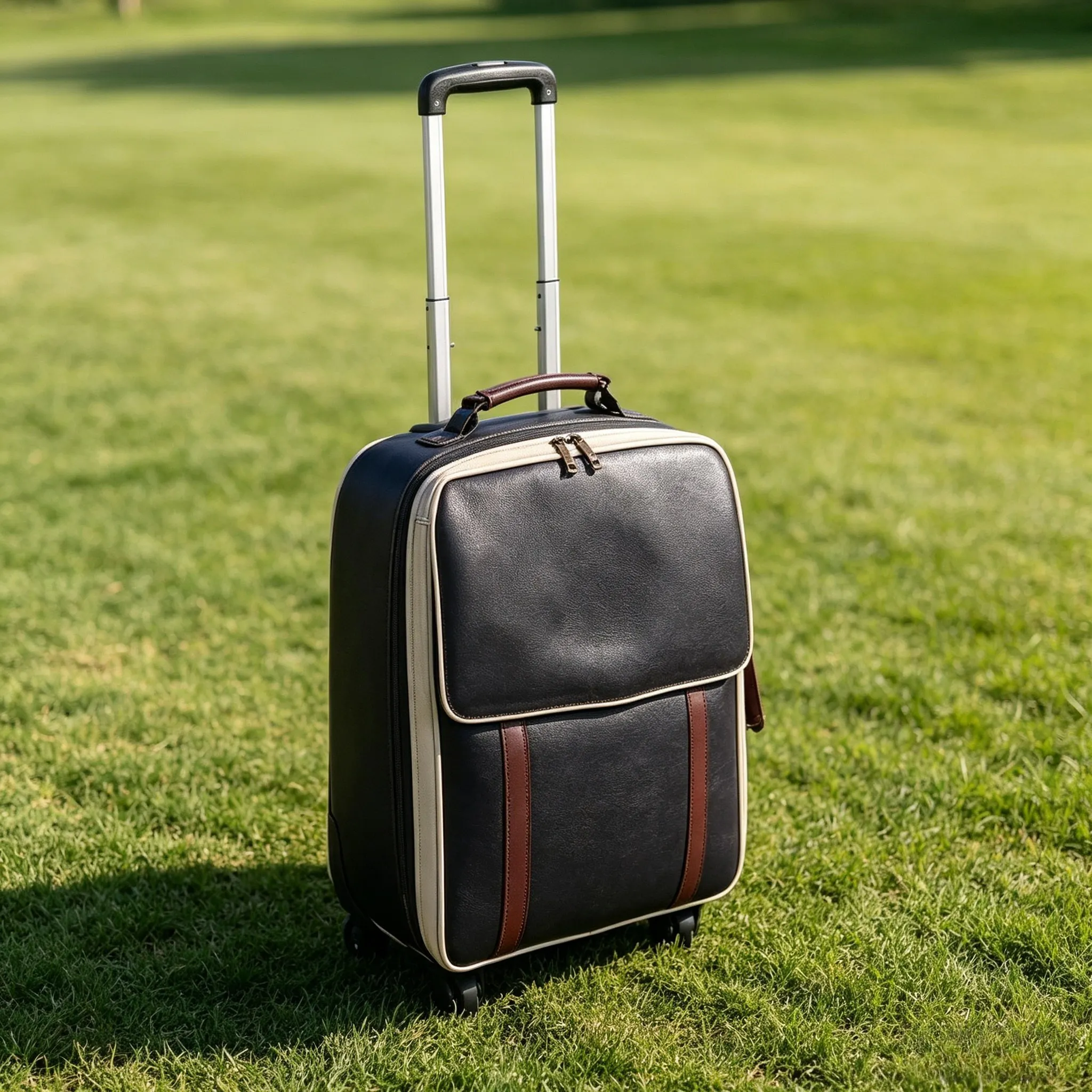 Men Women Golf Wheeled Travel Bag, Large Capacity Waterproof Wear Resistant Golf Pull Cart Bag, Fashion Golf Club Storage Bag