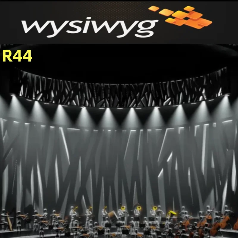 Wysiwyg R44 Perform Dongle High-Performance 3D DMX512 USB Interface for Professional Lighting Control Ultimate Stage Design