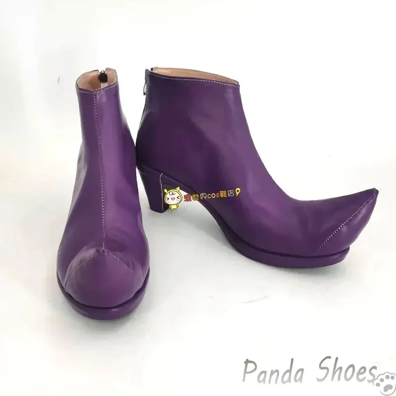 أحذية Genshinimpact Fatui التأثيرية لعبة الرسوم المتحركة الهزلية أحذية تنكرية Fatui أزياء تنكرية أحذية الدعامة لحفلات الهالوين #2