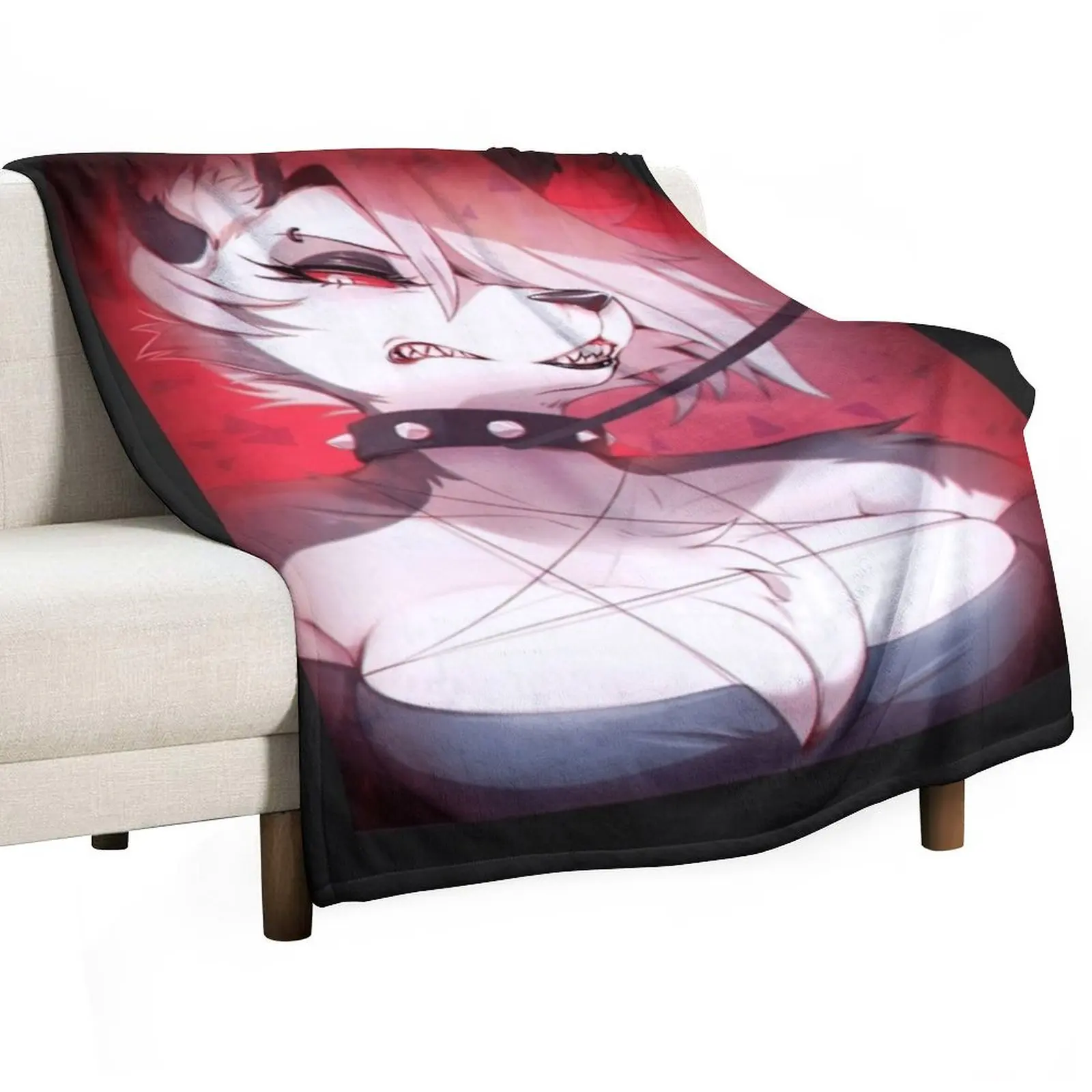 Helluva Boss Loona Classic . Throw Blanket Hairy christmas decoration Polar Summer Single Blankets