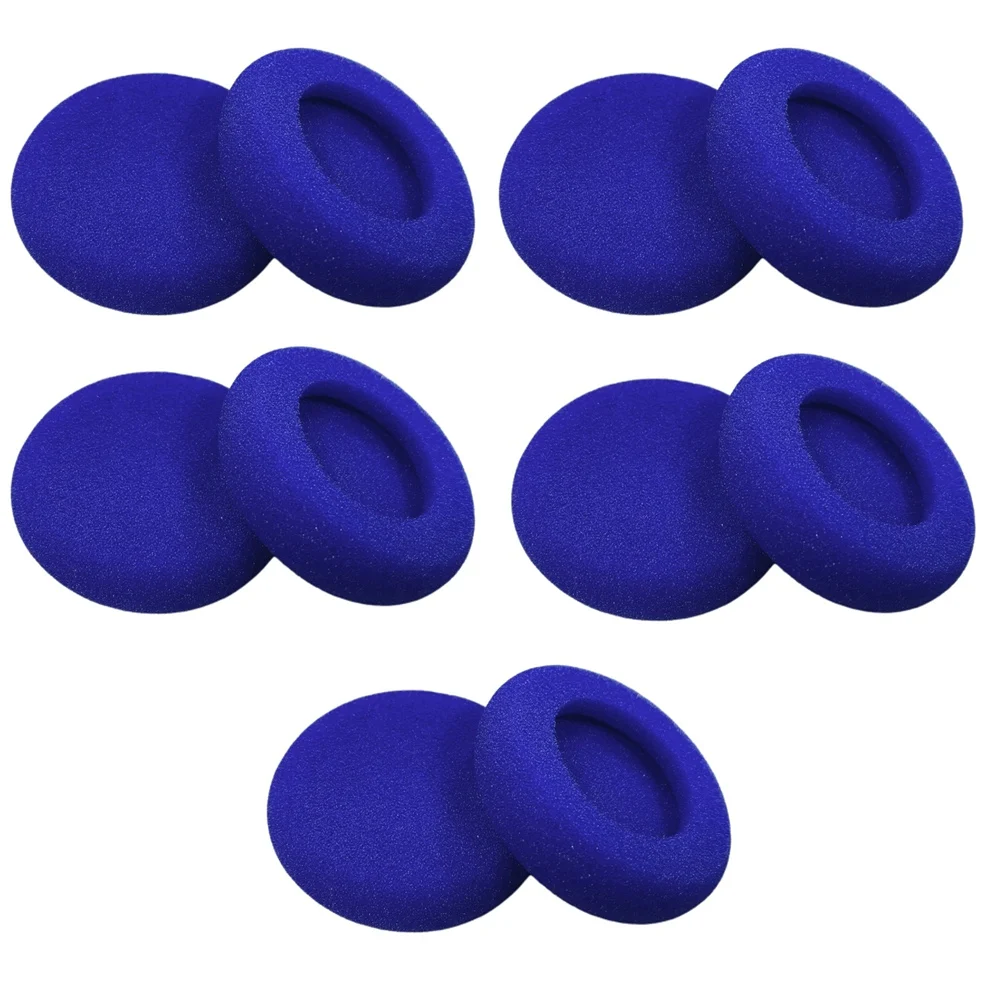 Coussinets d'oreille en éponge portables, 5 paires, embouts d'oreille doux et exquis, protège-oreilles de remplacement pour accessoires d'écouteurs rétro WhatPlus A