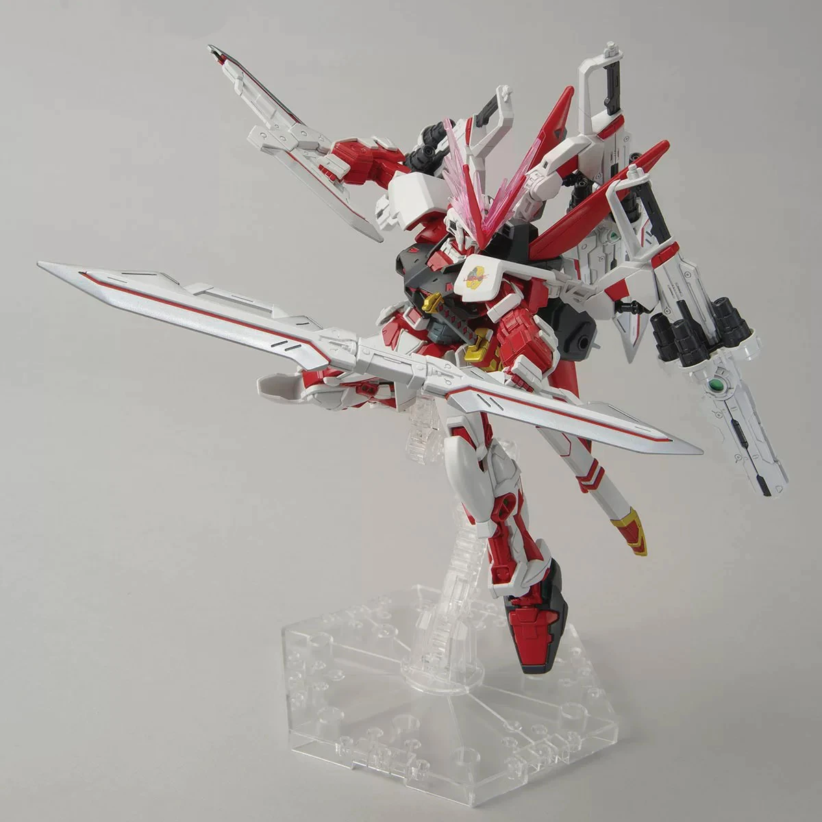 Mbf-P02 Astray Red Frame Red Dragon Assembly Model Kit Flying Backpack Mecha Robot Figurine Statue Collection Birthday Gift Toys