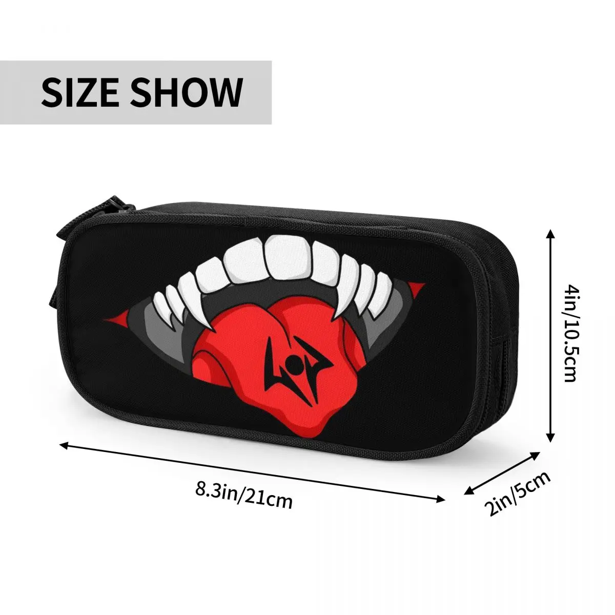 New Jujutsu Sukuna Mouth Kaisen Pencil Cases Comic Anime Pencil Pouch Pen Box for Girl Boy Large Storage Bag Gifts Stationery