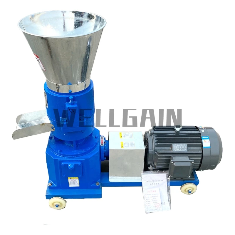 High-productivity Feed Pelletizer Granulator Machine Animal Chicken Fish Feed Pellet Machine Pellet Making Machine 150kg/h