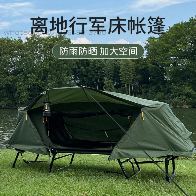 Fully automatic quick-opening multi-person camping tent, panoramic mosquito-proof mesh ventilated hunter tent
