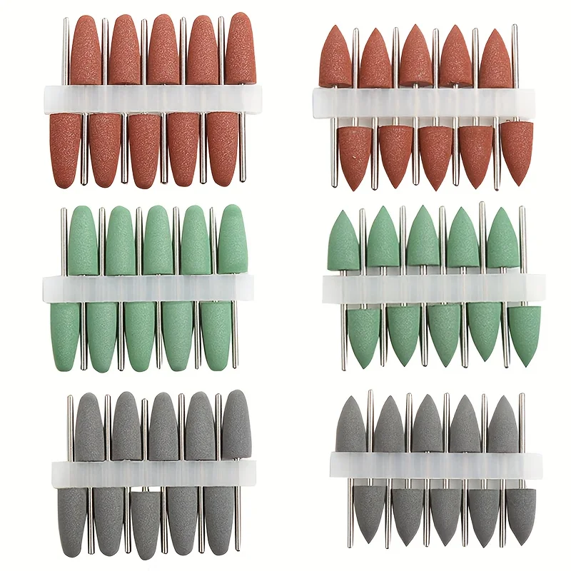 10Pcs Silicone Polishing Wheel Heads for Jade Amber Beeswax Diamond Jewelry DIY Grinding and Polishing Tools Set with Case