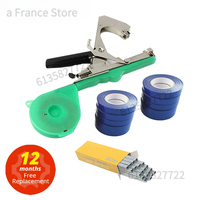 Tying Machine Plant Garden Plant Tapetool Tapener +10 Rolls Tape Set for Vegetable Grape Tomato Cucumber Pepper Flower