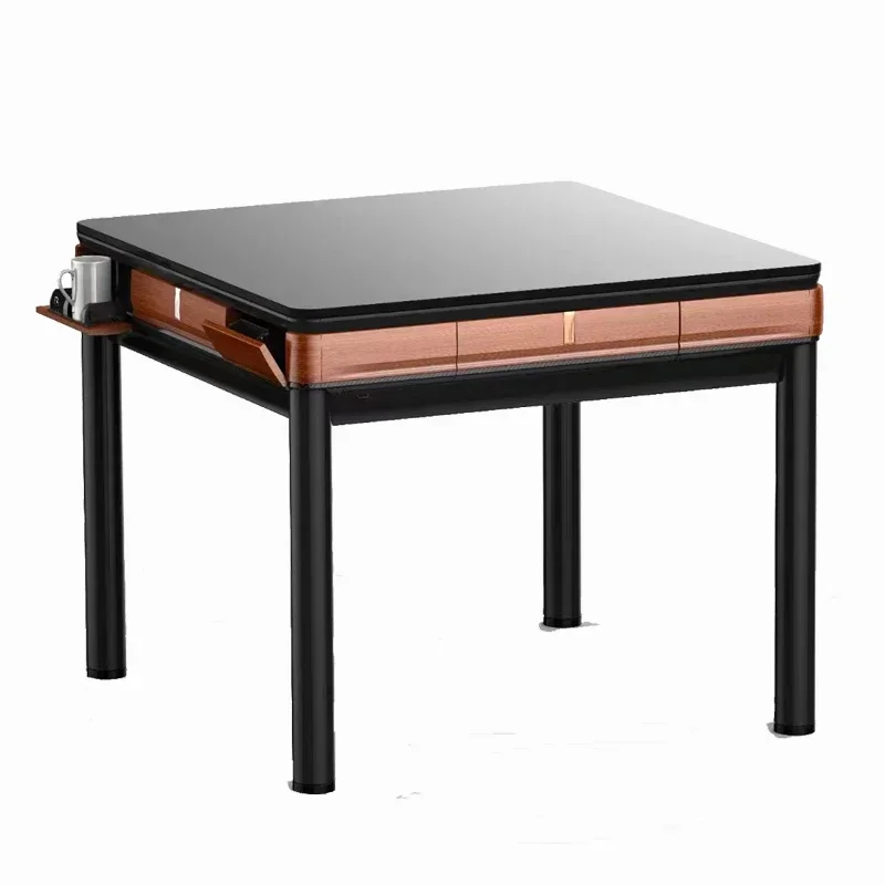 Four People Position Gambling Game Dinner Table Electric Mahjong Table Multicolor Optional Multifunction Mahjong Table