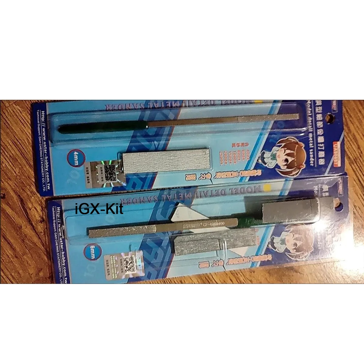 

Ustar 90696-90698 Abrasive Tool Grinding Sanding Metal Polisher File Car Doll DIY Handcraft Scale Military Building Tool