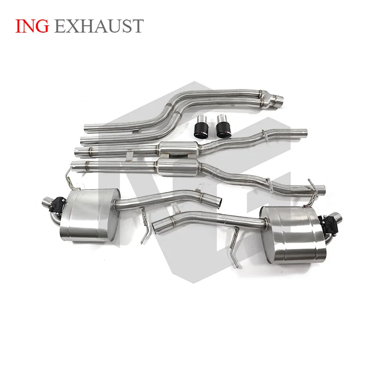 ING Performance ss304 Remote Valve Catback Exhaust for BMW 640i F12 f13 N55 3.0t ELECT control flexible Car Accessories System