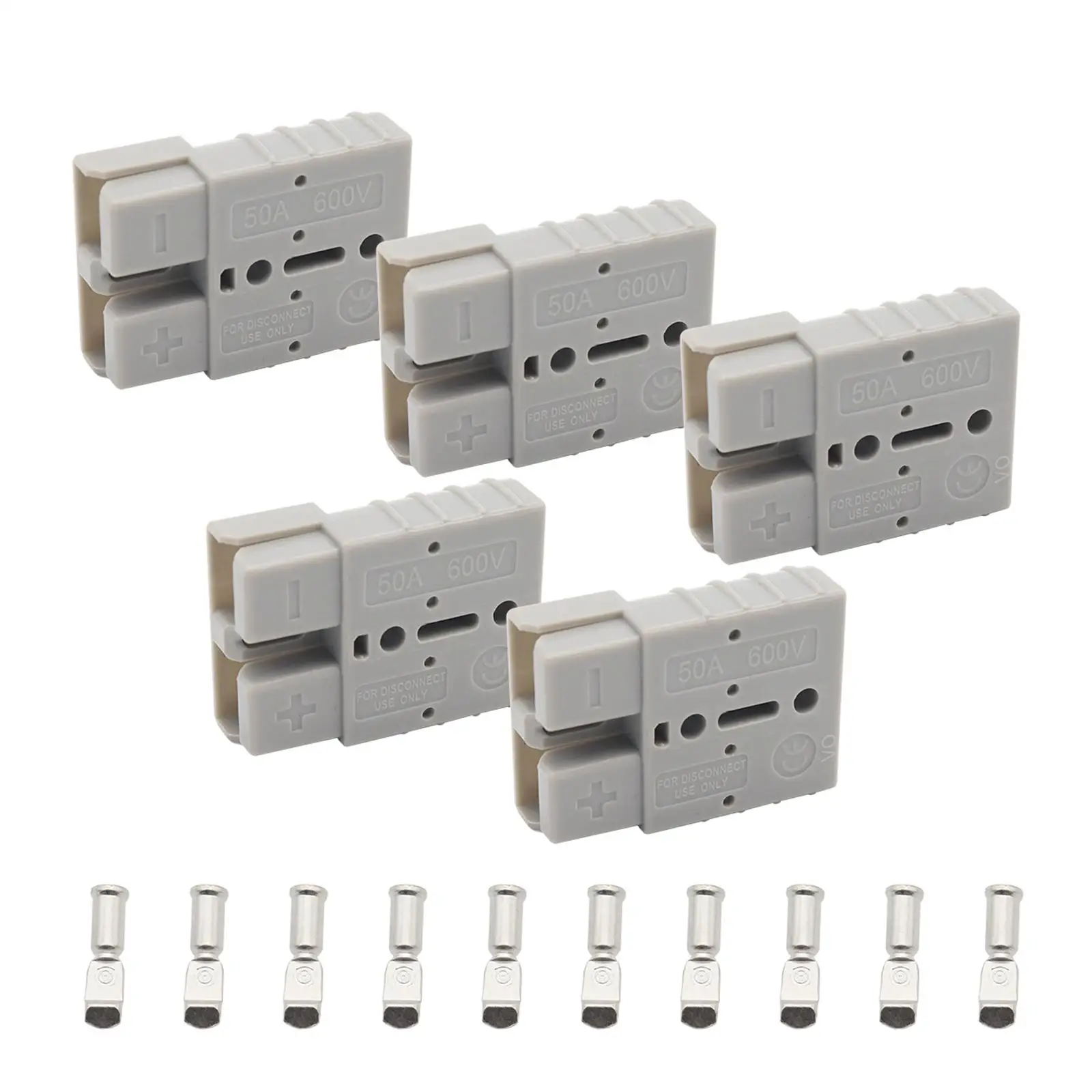 

5x Plug Connectors, DC Power Connectors, High Performance, Quick Connection Power Tool Battery Connector