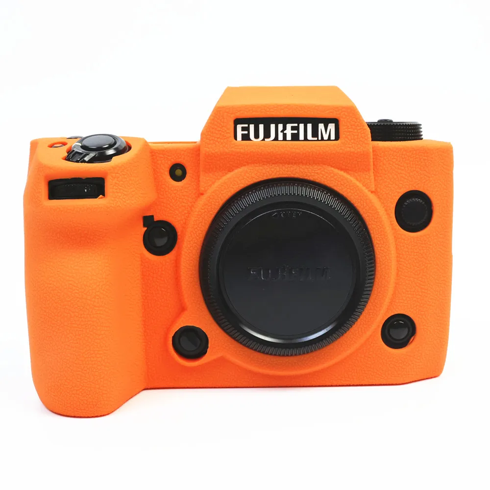 Casing silikon penutup badan untuk kamera X-H2s Fuji X-H2