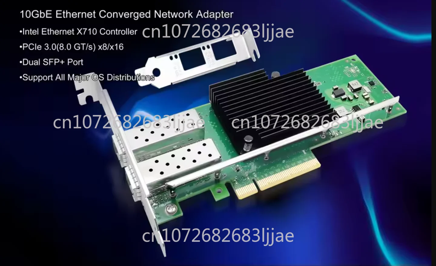 Adaptador de Servidor X710-DA2 - 10Gb Sfp+ Pcie Network Card Dual Port avaliação e preço