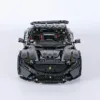 Blocs de construction de Super voiture de course F12, voitures classiques chevalier noir, ensemble d'assemblage de taille 1:8, briques, jouets techniques pour enfants, cadeaux 4