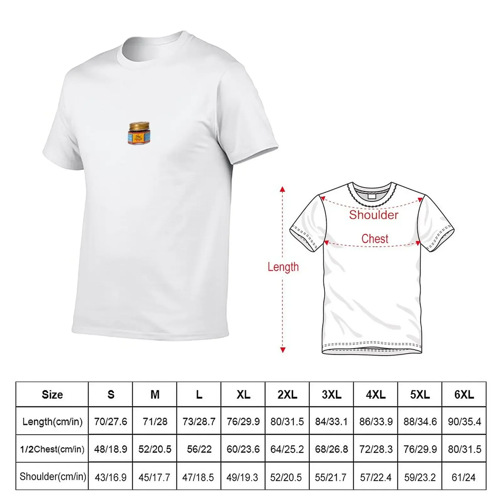 Tiger Balm T-Shirt tees oversizeds cute clothes mens graphic t-shirts