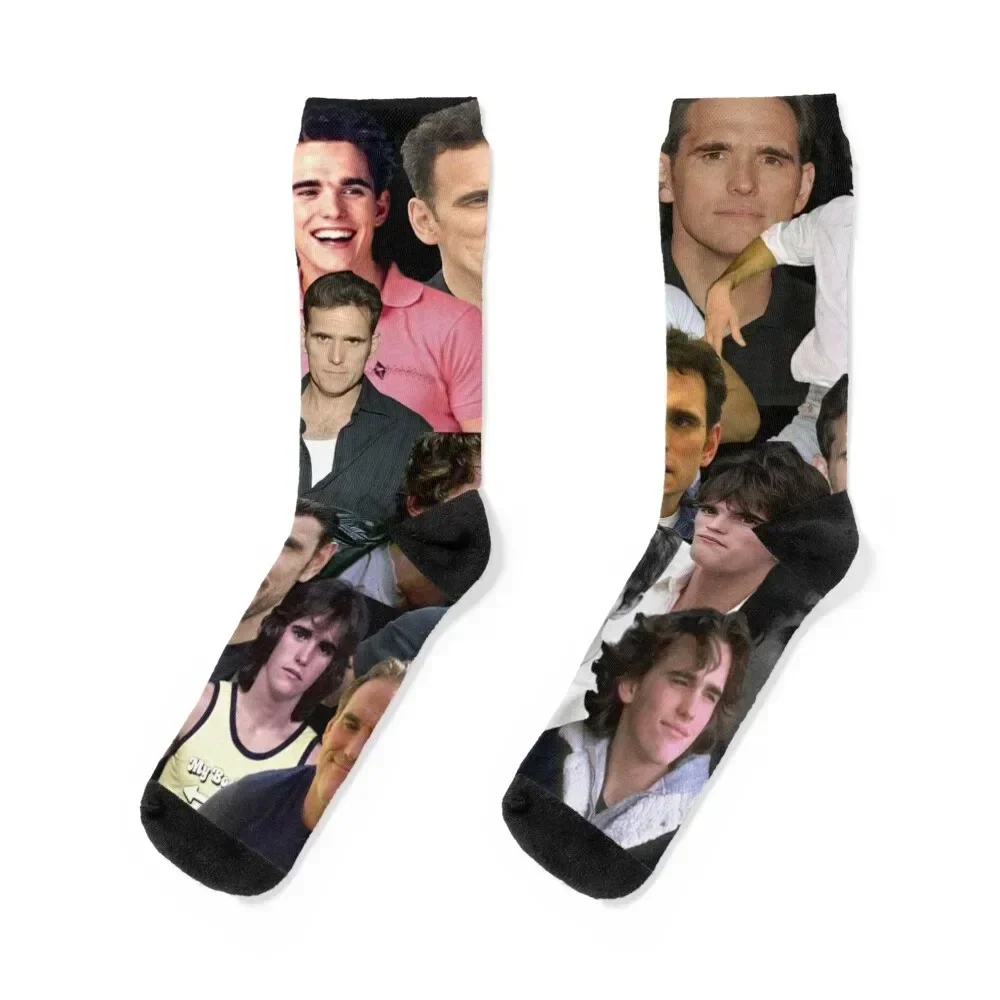 

matt dillon collage Socks halloween Novelties happy Male Socks Women's