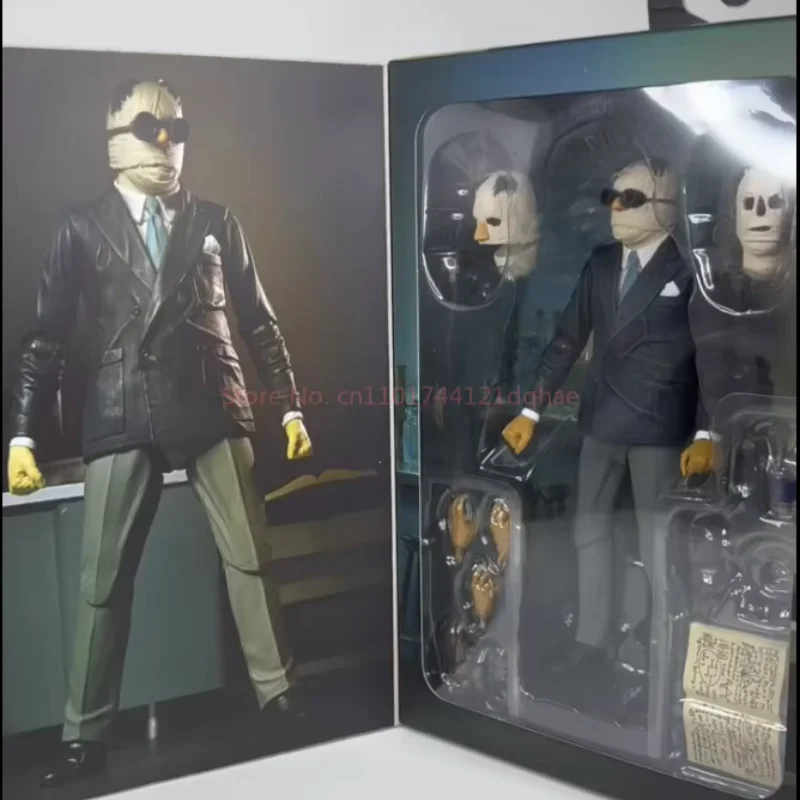 

In Stock NECA Toys The Invisible Man 7" Action Figures Decoration Gift Original Charm Collection Doll Model Toy Ornaments