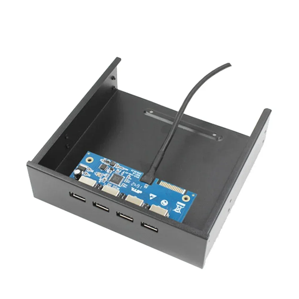 Desktop CD-ROM Optical drive 4port PCI-E to USB3.0 expansion card VLI VL805 front panel PCI-Express X1 X4 X8 X16 USB3.1