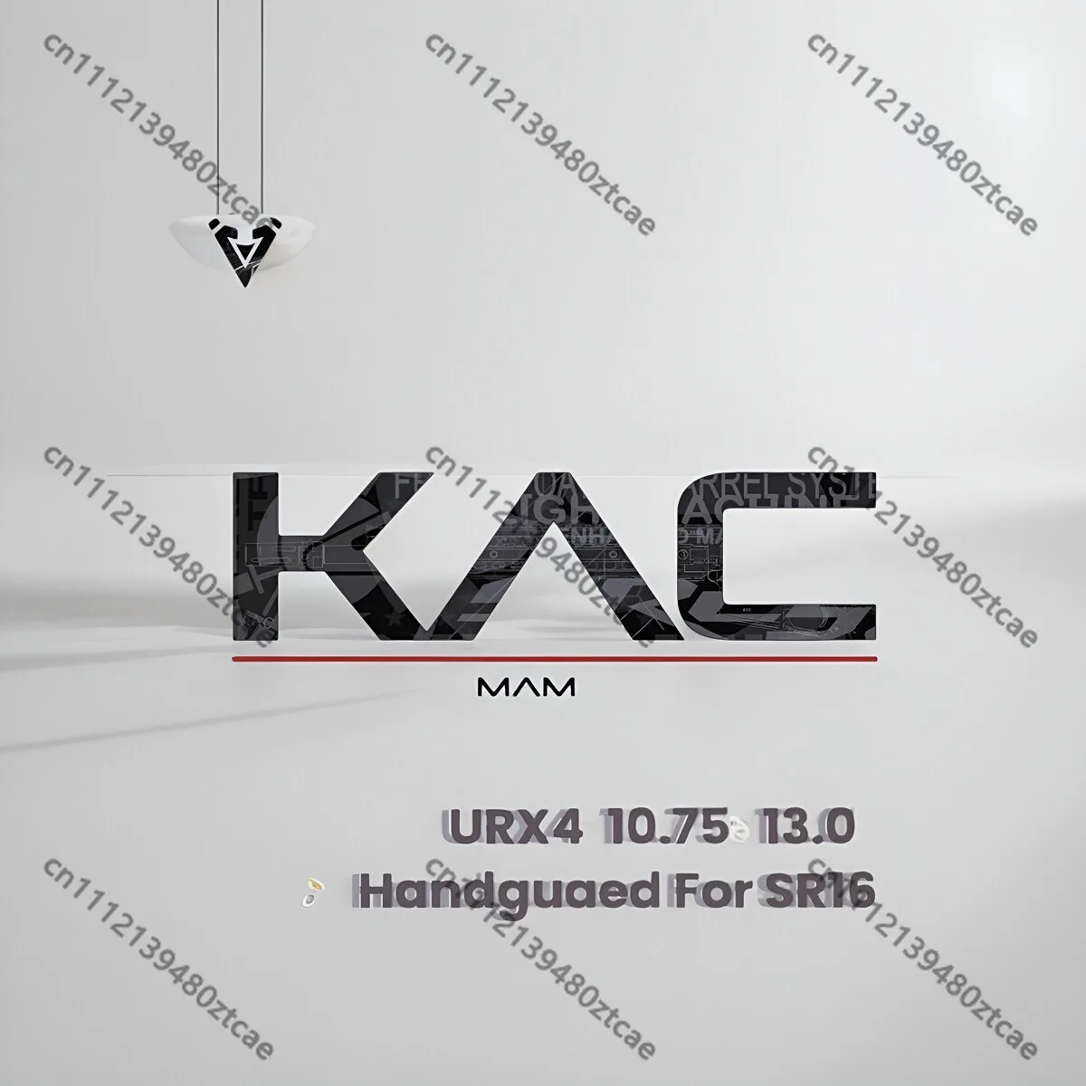 High Quality Tactical Model Modification Metal Stickers Velcro Patch for Precision Strike URX4 KAC Style Decoration