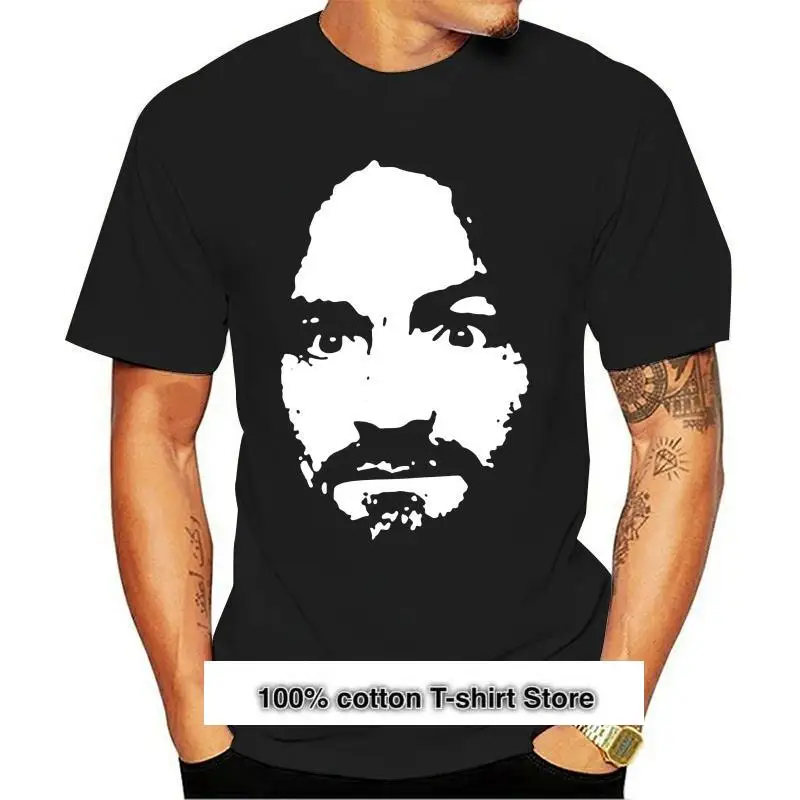 New Charles Manson MenT-Shirt size S-2XL 2024 New Fashion T shirt Brand Hip Hop Print Men Tee Shirt High Quality 100% Cotton