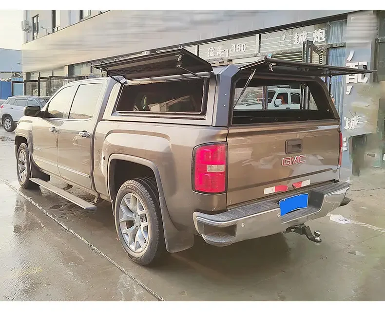 

Truck Caps For GMC Serria Hard Canopies Waterproof Pickup Toppers Aluminum Camper Shells Chevrolet Silverado Tacoma Canopy