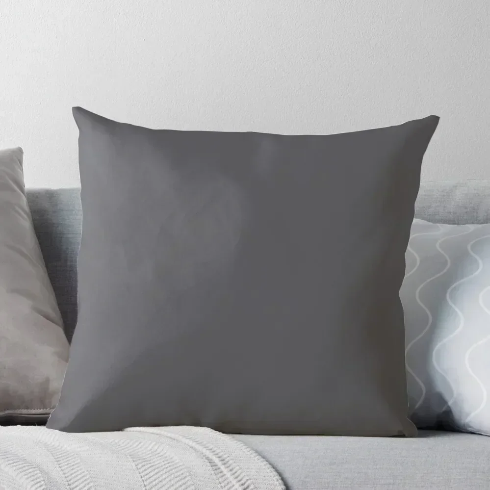 EXCALIBUR GRAY|EXCALIBUR GREY| GREY TONES GREY HUES - OVER 100 SHADES OF GREY AND SILVERS ON OZCUSHIONS Throw Pillow