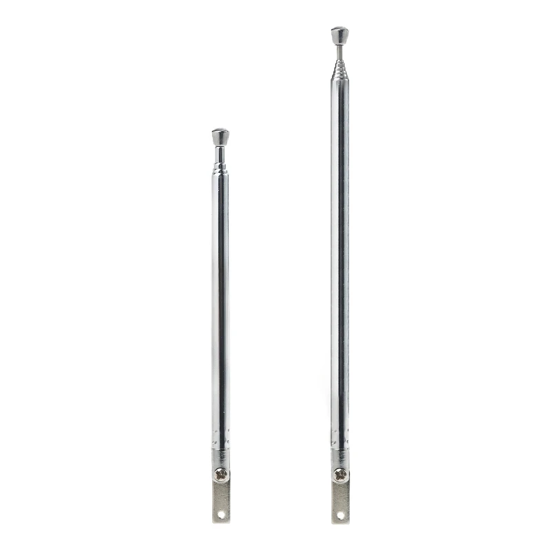 

Telescopic Aerial Antenna 5/7 Sections Extendable Antenna Receiver Universal Aerial For Connector Radio Accessories