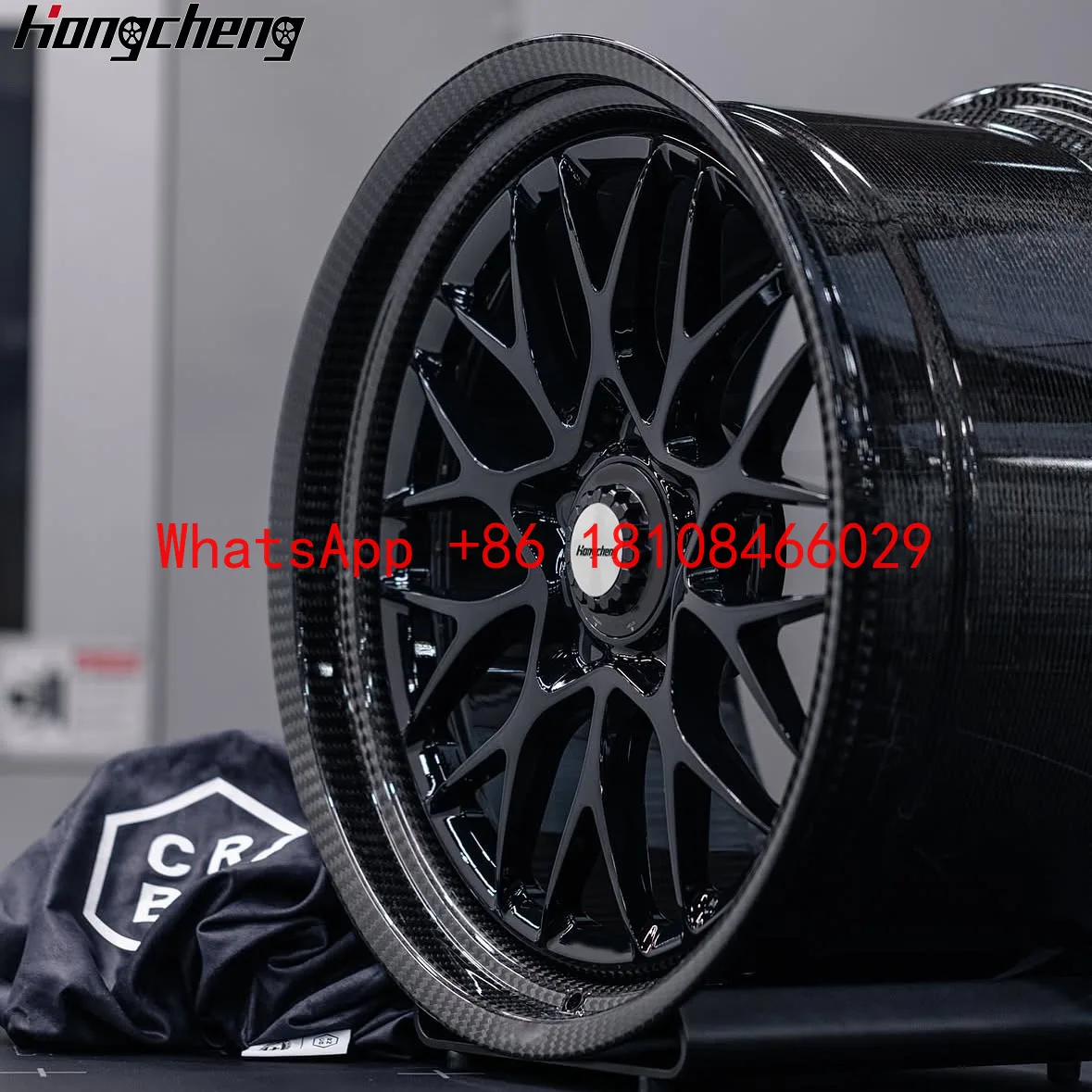 18-22 Inch 2-Piece Custom 5 Spoke Forged Wheels 5x112 5x114.3 5x120 for Sports Cars