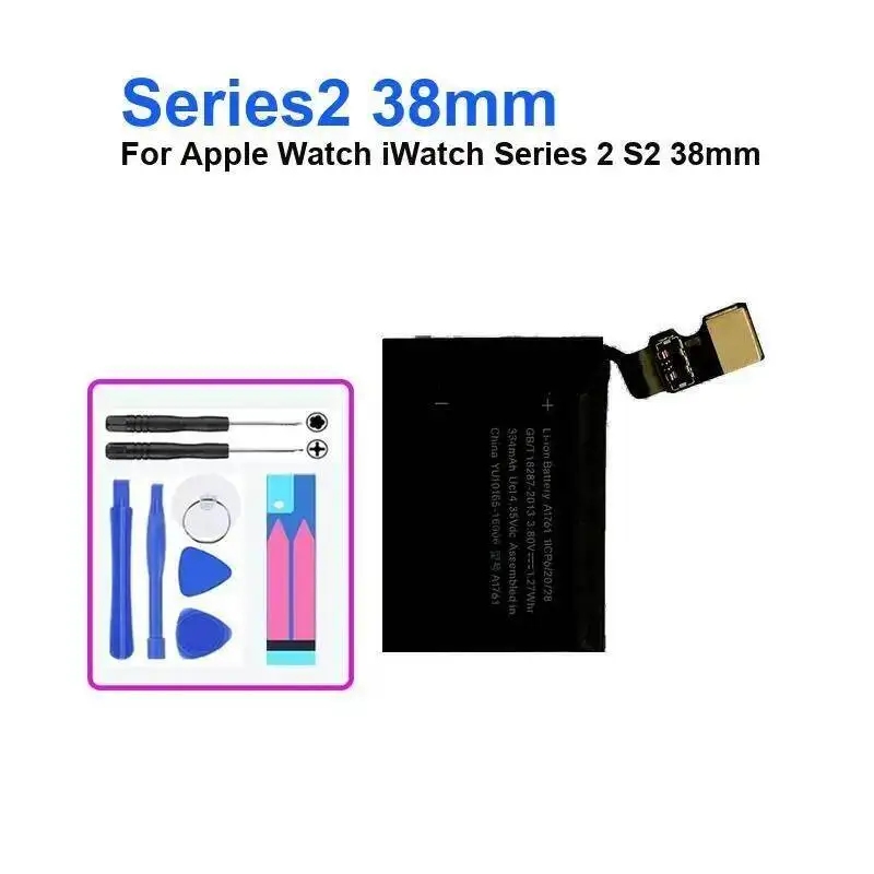 Watch Battery For Apple Iwatch Series 44MM 1 2 3 4 5 38MM 42MM Lte 40MM Gps Portable Batterij Warranty + NO