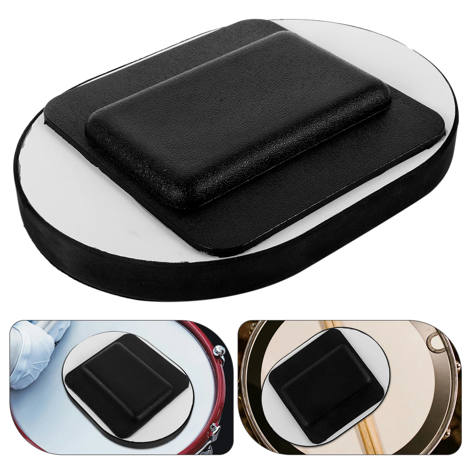 

Drum Mute Damper Pad Drum Cymbal Mat Adhesive Bass Drum Noise Dampening Mat For Drum Training Practice Noise Reduction Pad
