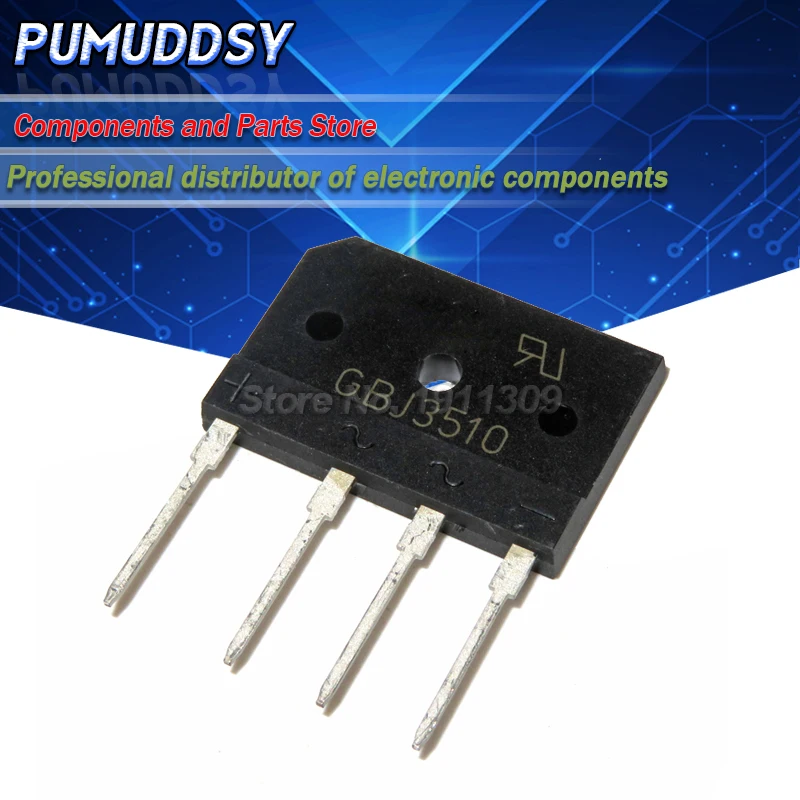 5PCS KBJ3510 GBJ3510 KBJ2510 GBJ3510 25A 35A 1000V BRIDGE RECTIFIER ZIP4 D15XB80 D25XB60 D25XB80 D10XB60