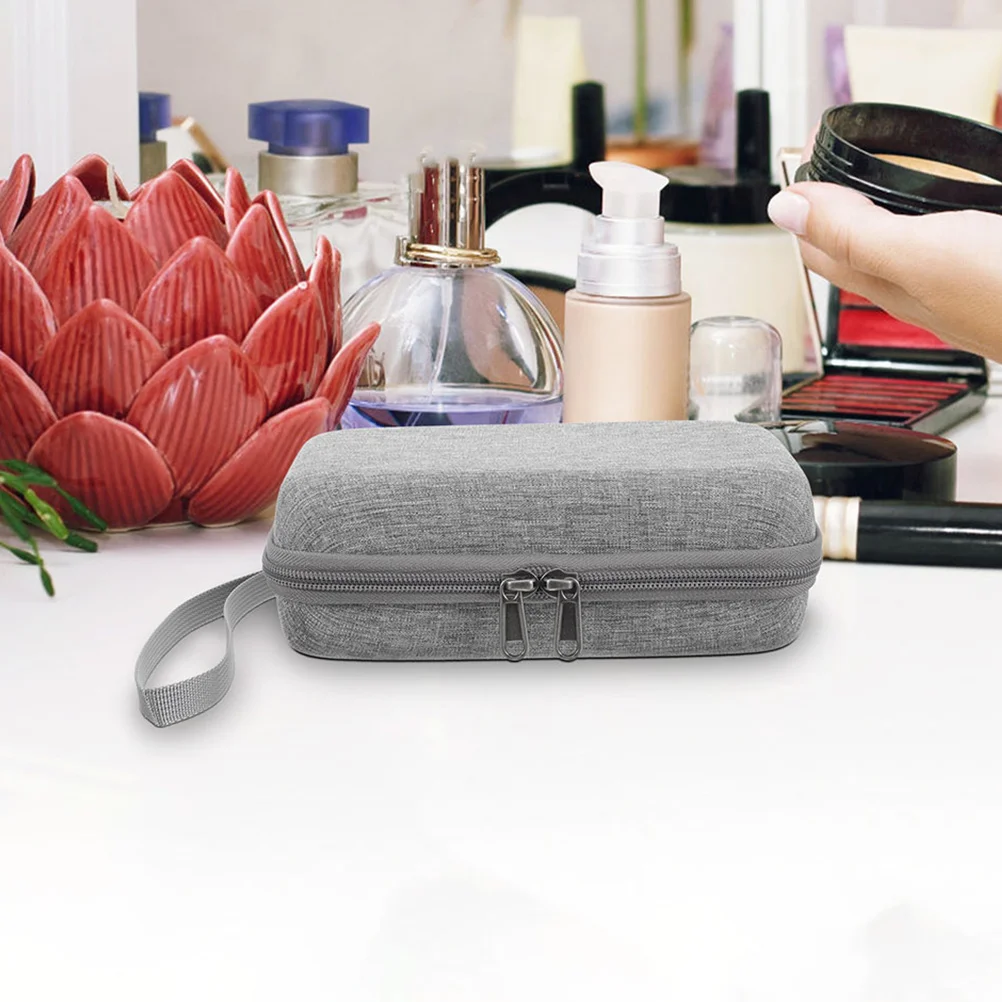 

2pcs Portable Mini Makeup Suitcase Travel Case Toiletry Bag For Women Multifunctional Storage Organizer With Handle Lightweight