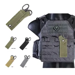 Tactical Molle Medical Scissors Pouch Flashlight Knife Holster EMT Holder Outdoor Hunting Accessories EDC Tool Bag