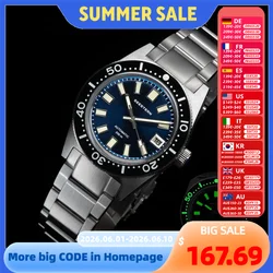 62MAS Diver Men Watch 38mm Original Sapphire Glass Nh35 Automatic Mechanical Waterproof Luminous Date Ceramic Bezel 200M Pro v3