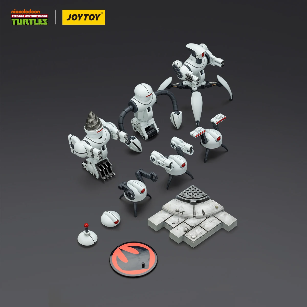 

HIPLAY JOYTOY TMNT-Roadkill Rodney JT02557 1/18 Scale Fit TMNT Series Epic Universe Action Figure