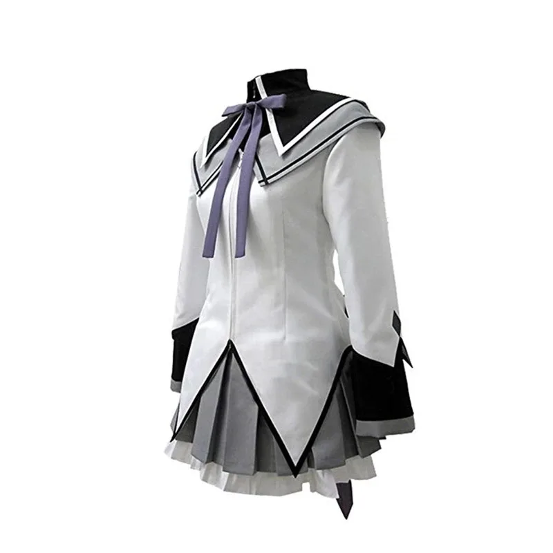 

Puella Magi Madoka Magica Akemi Homura Cosplay Costume Custom Made Any Sizea;6'x,9;y'