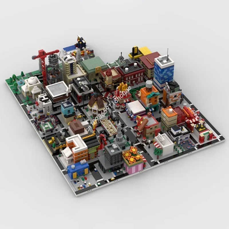 42265pcs MOC Modular World Build MOCs Modulared Model Building Blocks Festival Gift Assemble DIY Creative Toy Birthday