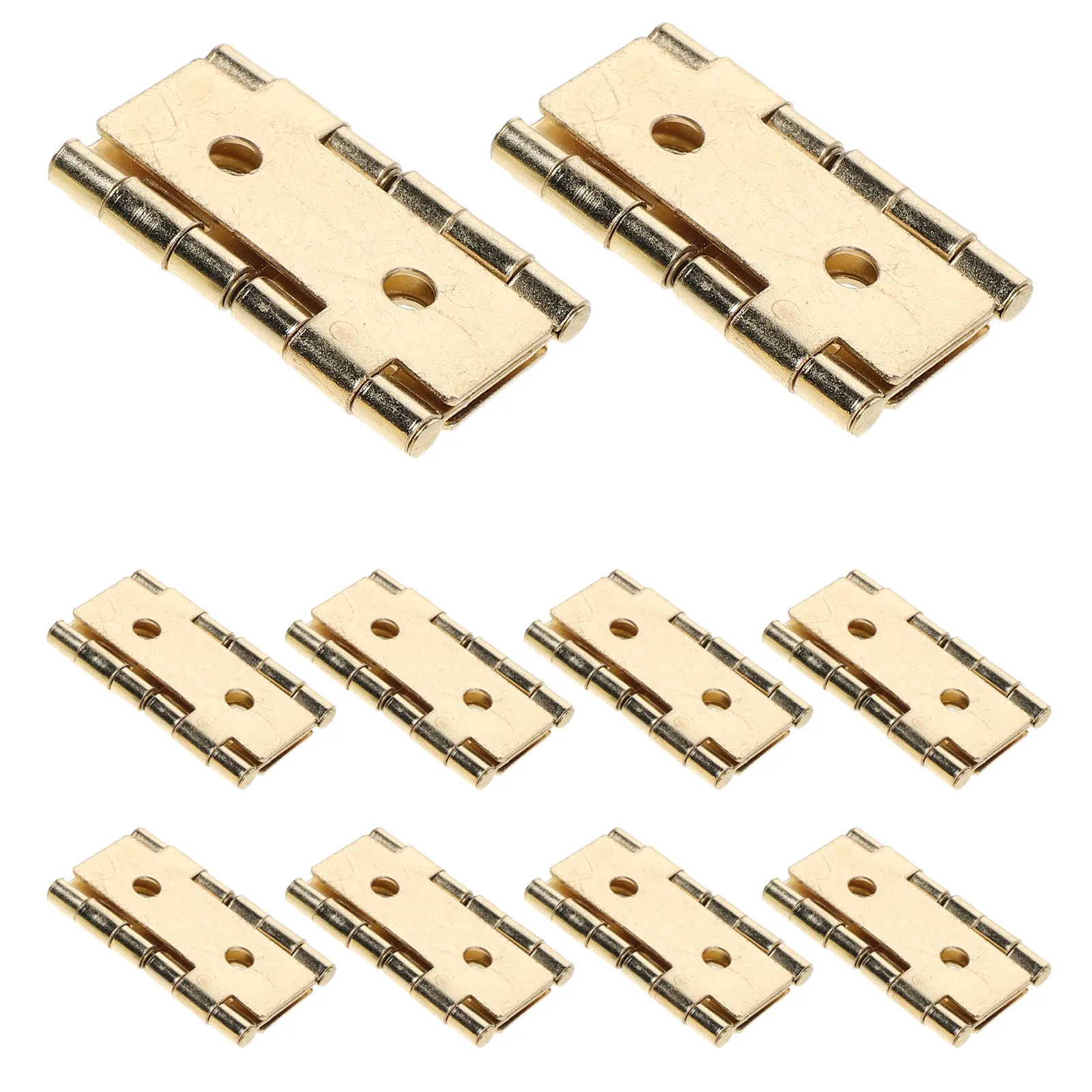 

20 шт. винтажных складных металлических петель двойного действия 47x47 мм в ретро-стиле для дверей, ворот, мебели, шкафов, окон