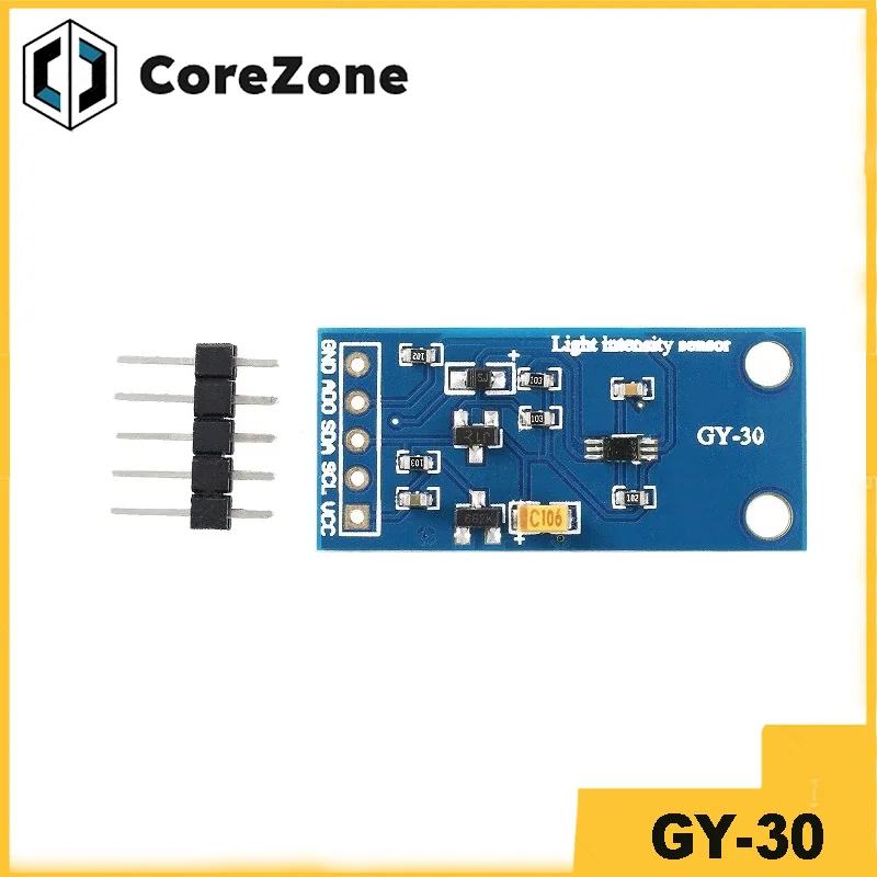5-10pcs GY-30 The digital optical intensity illumination Sensors BH1750FVI of module