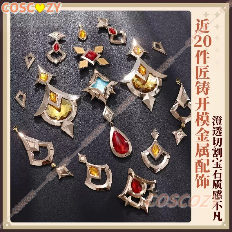 Presale High Quality Sandrone New Cosplay Costume Genshin Impact Women Fatui Harbinger Cute Maid Game Model Outfit Women Dress view 2