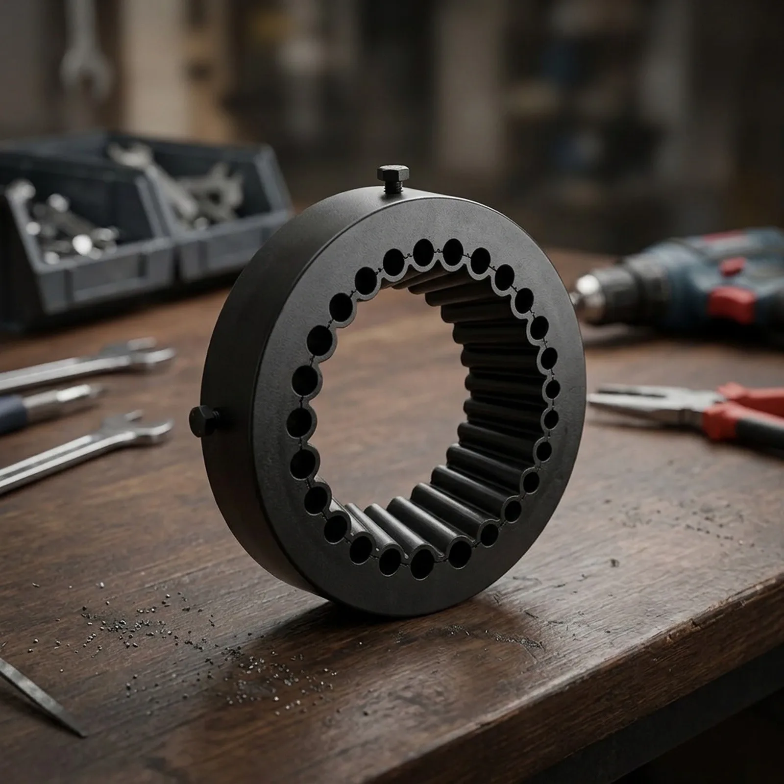 Plastic Drill Bit Sharpener Tool for Angle Grinder Fits Bits 3/32 to 1/2 to Maintain Cutting Efficiency and Performance