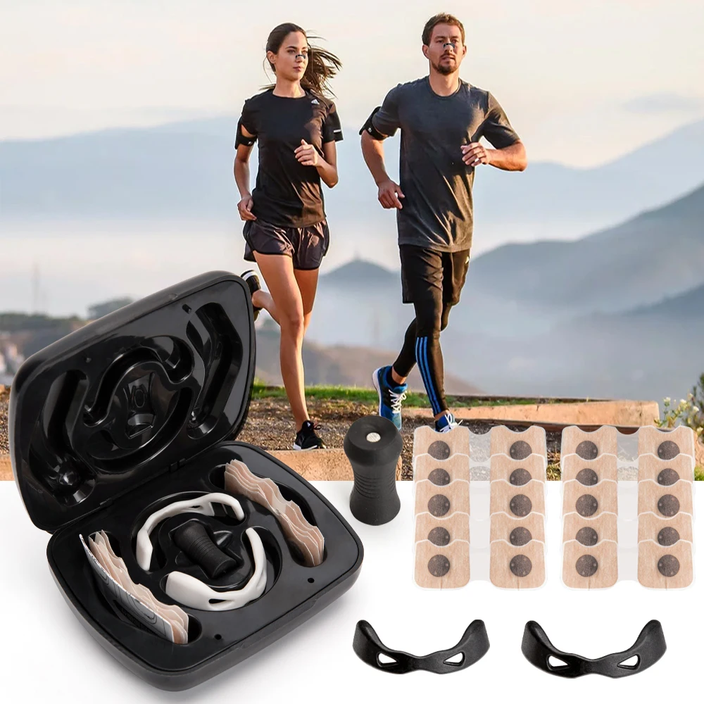 

Magnetic Nasal Breathing Dilators Kits Sport Nasal Dilator Boost Oxygen Intake,Breathing Refill Nose Clip