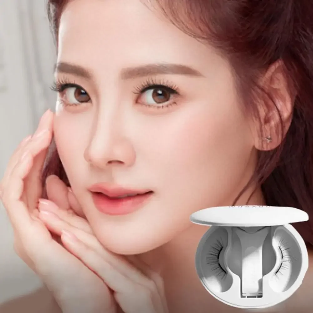 

No Glue No Liquid Eyeliner Needd Magnetic Lashes With Lash Curler Easy to apply Natural Looking Magnetic False Eyelashes
