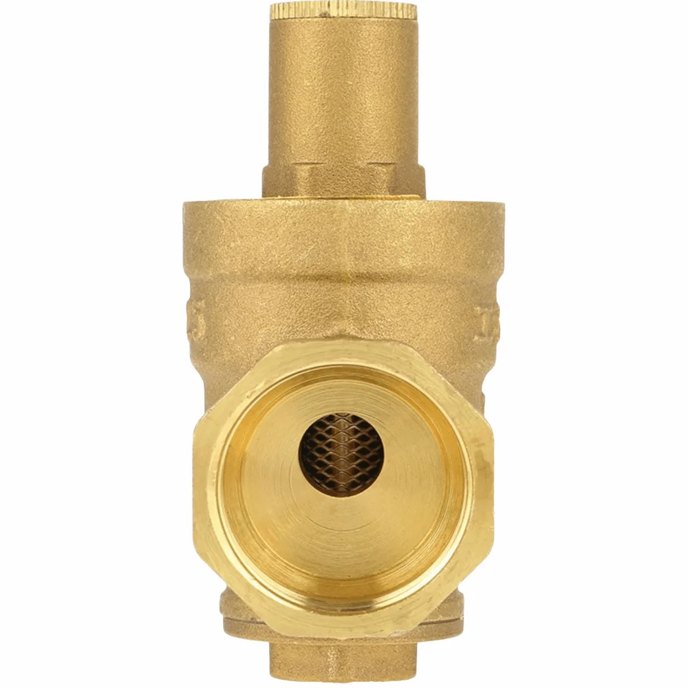 DN25 Size Pressure Regulator Valve Piston Structure 1 Inch Thread Water Pressure Reducing Valve Quick Response Brass Material