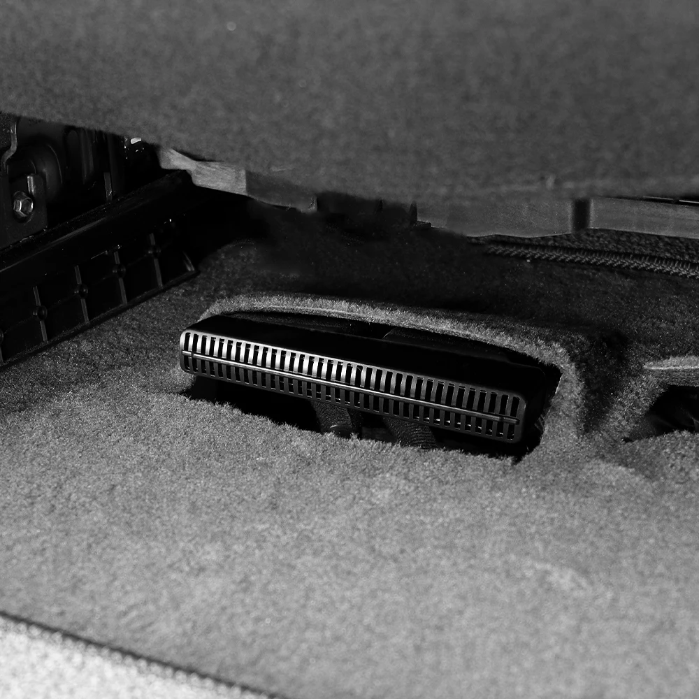 2 قطعة سيارة تحت مقعد تنفيس حماية شواء الغبار برهان غطاء منفذ الهواء لملحقات هيونداي أيونيك 9 #4