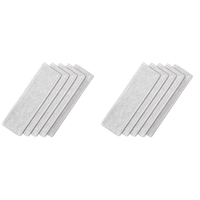 10PCS For Xiaomi Mijia G10 K10 Wireless Vacuum Cleaner Mop Thickening Wipe Dishcloth Replacement Mop Cloth