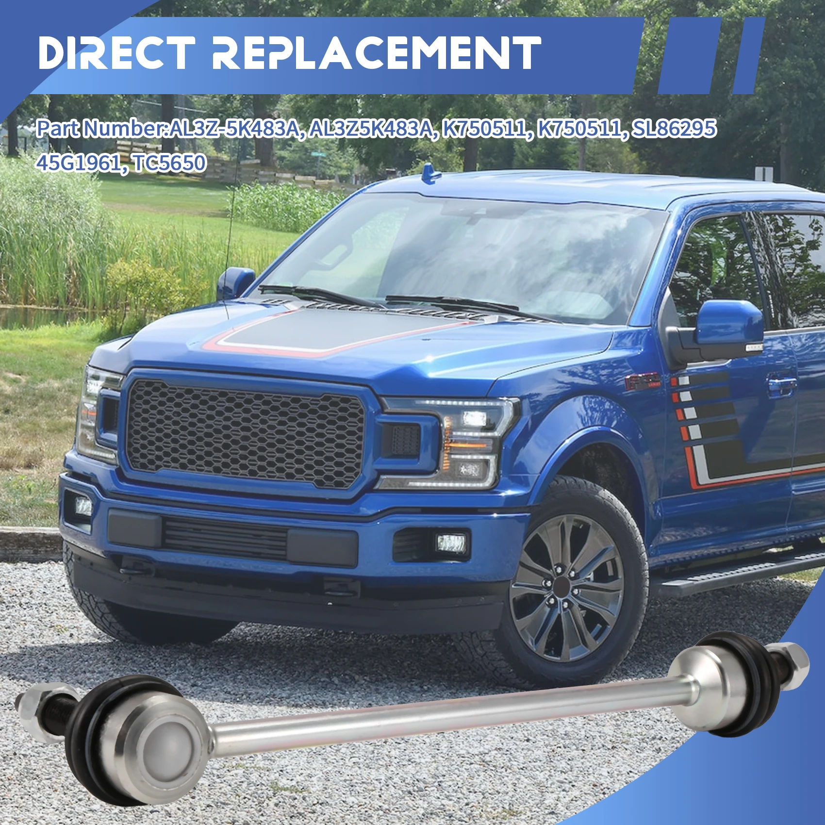 

A03Z-Front Stabilizer Sway Bar Links AL3Z5K483A 45G1961 For Ford F-150 6.2L V8 2010-2014