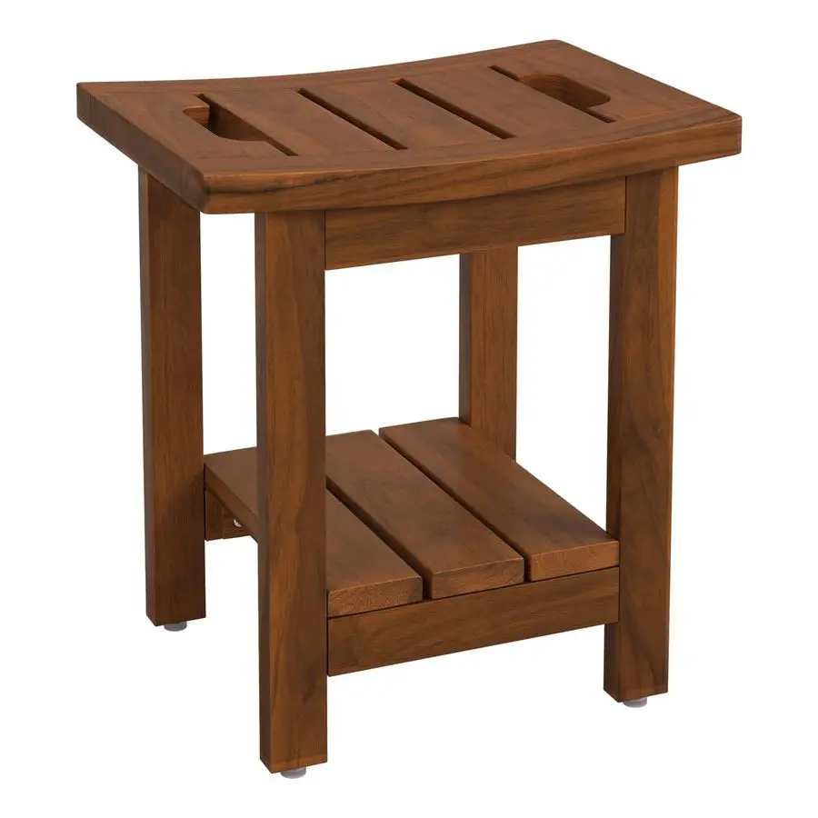 Teak Shower Stool, …