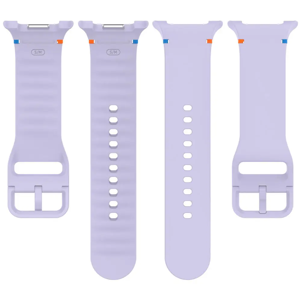 Siliconen band voor Samsung Galaxy Watch 8 Classic 46 mm Zachte sportband voor Galaxy Watch 8 44 mm 40 mm Smartwatch-accessoires